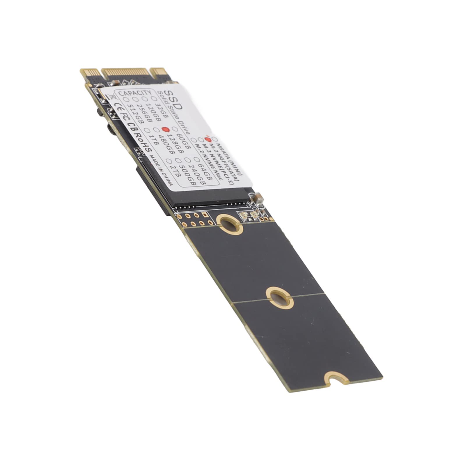 M.2 SSD, Thin Shock Resistant Universal SSD for Tablets, Laptops, PCs, Low Power Consumption