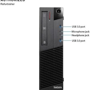 Lenovo ThinkCentre SFF Desktop Computer i7 up to 3.9GHz, 16GB RAM, 2TB HDD, WiFi, Keyboard & Mouse, Windows 10 Pro (Renewed)