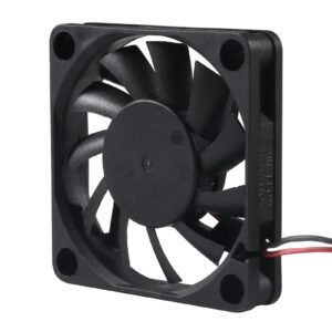 UMLIFE 60mm Fan, 4-Pack 5Volt 0.18A USB 60x60x10mm 6010 Brushless DC Computer CPU Heat Sink Cooling Cooler Fan 60mm x 10mm