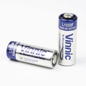 Kitstar Vinnic A23/23A 12V Alkaline Battery No Mercury & Lead & Cadmium Added Proof Environment Protection Positive+ Power,5 Count (Pack of 1)