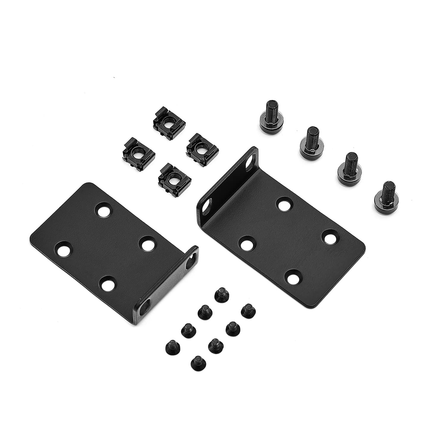 MokerLink 1U Rack Mount Kit Compatible for Cisco 17.3 inch Wide Switches, Compatible CK-300RM-19 rackmount ear