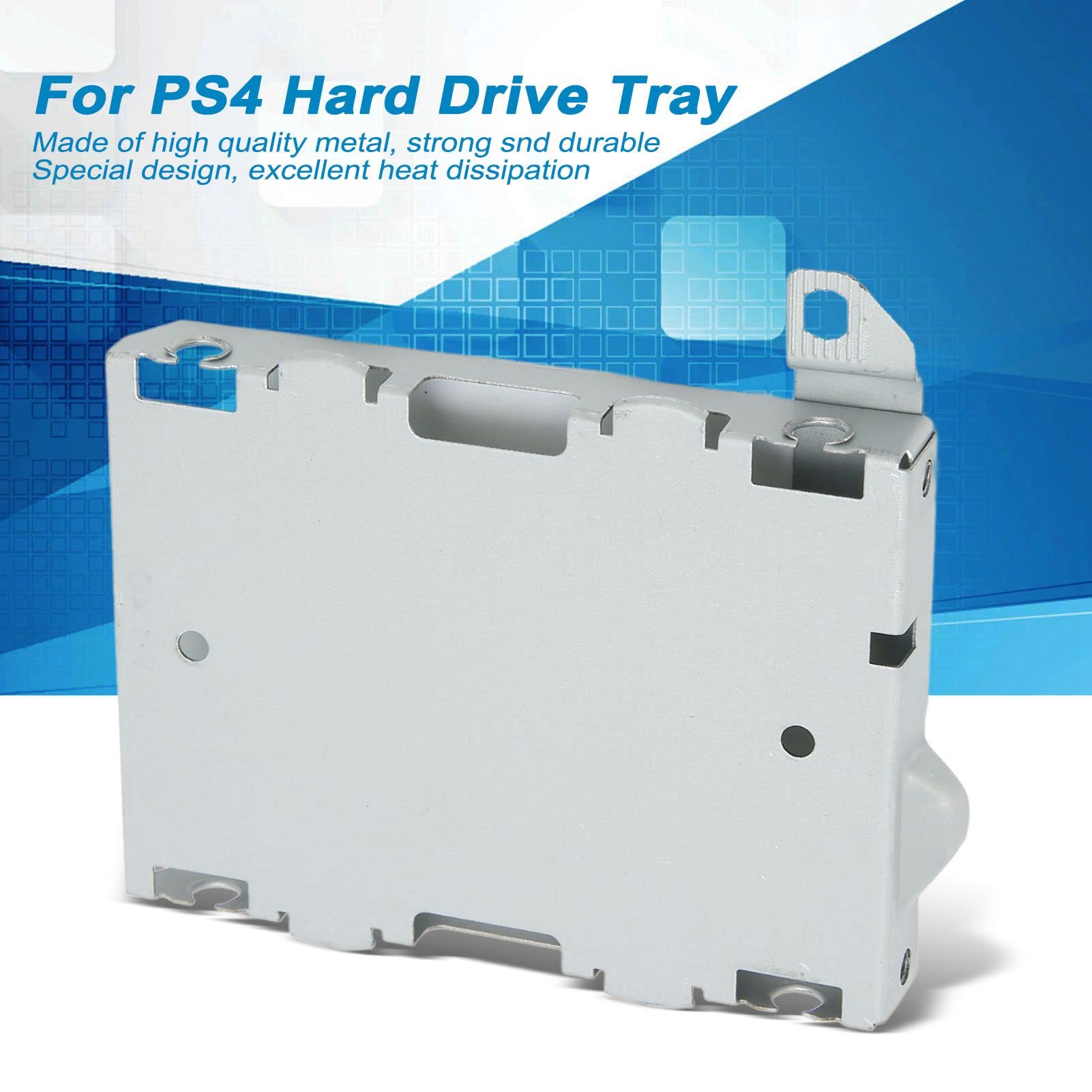 070 Hard Drive Tray for PS4 HDD Mounting Bracket Professional Hard Drive Bracket HDD Bracket Holder with Screw Accessories for PS4 1100 Game Console