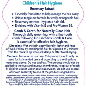 Dr. Fischer Kids & Baby Hair Detangler Spray and 2 in 1 Shampoo and Conditioner