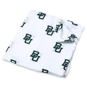 three little anchors baylor university infant muslin swaddle blanket 47x47in