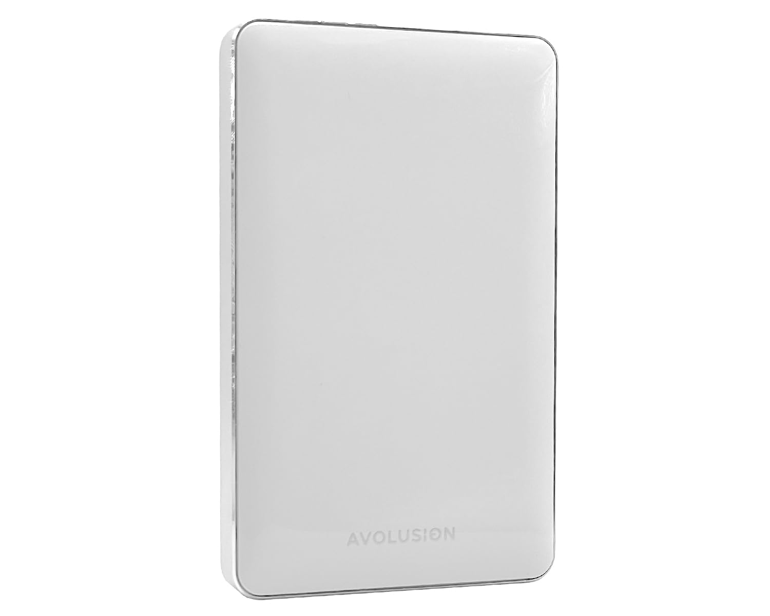 Avolusion T1 Series USB 3.0 Portable External Gaming Hard Drive - White (for PS4, Pre-Formatted) - (2TB)