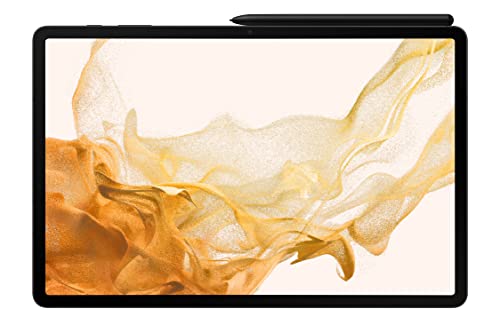 SAMSUNG Galaxy Tab S8+ 5G LTE T-Mobile Android Tablet, 12.4” Large AMOLED Screen, 128GB Storage, Wi-Fi 6E, Ultra Wide Camera, S Pen Included, Long Lasting Battery, Graphite -SM-X808UZAAXAU