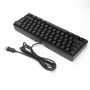 gaming keyboard, usb keyboard 5 levels rgb light ergonomic design for office