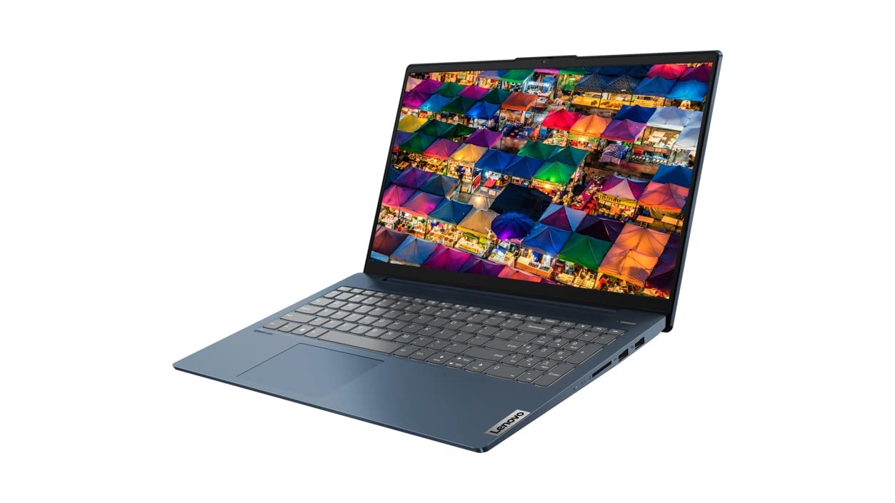 2022 Lenovo IdeaPad 5i Laptop - 15.6" FHD IPS Touchscreen - Intel i7-1165G7 4-Core - Iris Xe Graphics - 12GB DDR4 - 512GB SSD - WiFi 6 - Fingerprint Sensor - Backlit Keyboard - Windows 11 Home