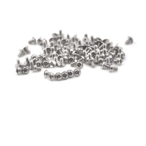 Wshao store 100Pcs M3 Screw PC Case Hard Drive Precision PSU 6/32" Hex Screws for Computer Floppy DVD ROM Motherboard M3X5 5mm