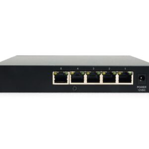 ALFA 5-Port Unmanaged 2.5G Switch, 5 x 2.5GBASE-T Ports, Loop Detection and Fanless Design(AGS05-2.5GL)