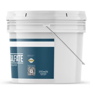 Earthborn Elements Calcium Sulfate 1 Gallon Bucket, Anticaking, pH Regulator, Thickener, Plaster Additive