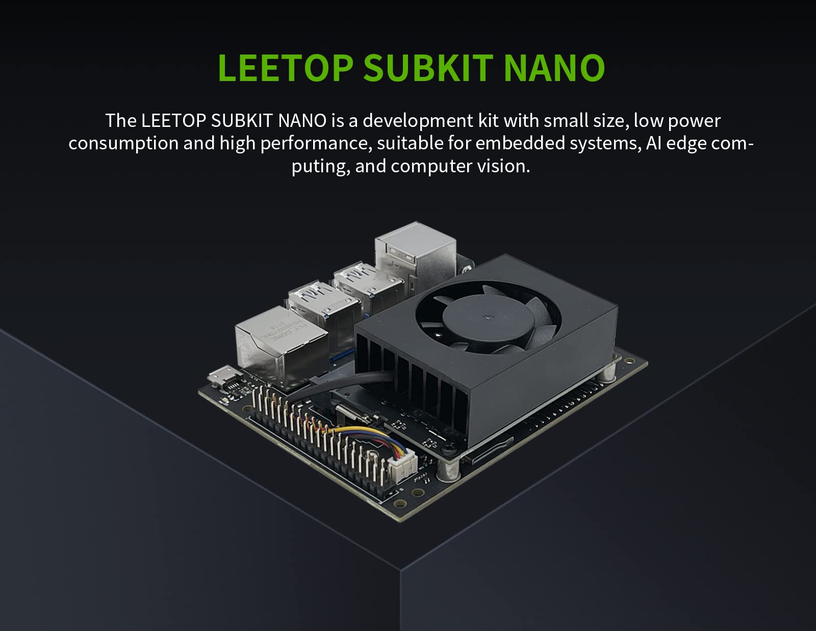 Jetson Nano Developer Kit 16G eMMC onboard for AI Machine Learning