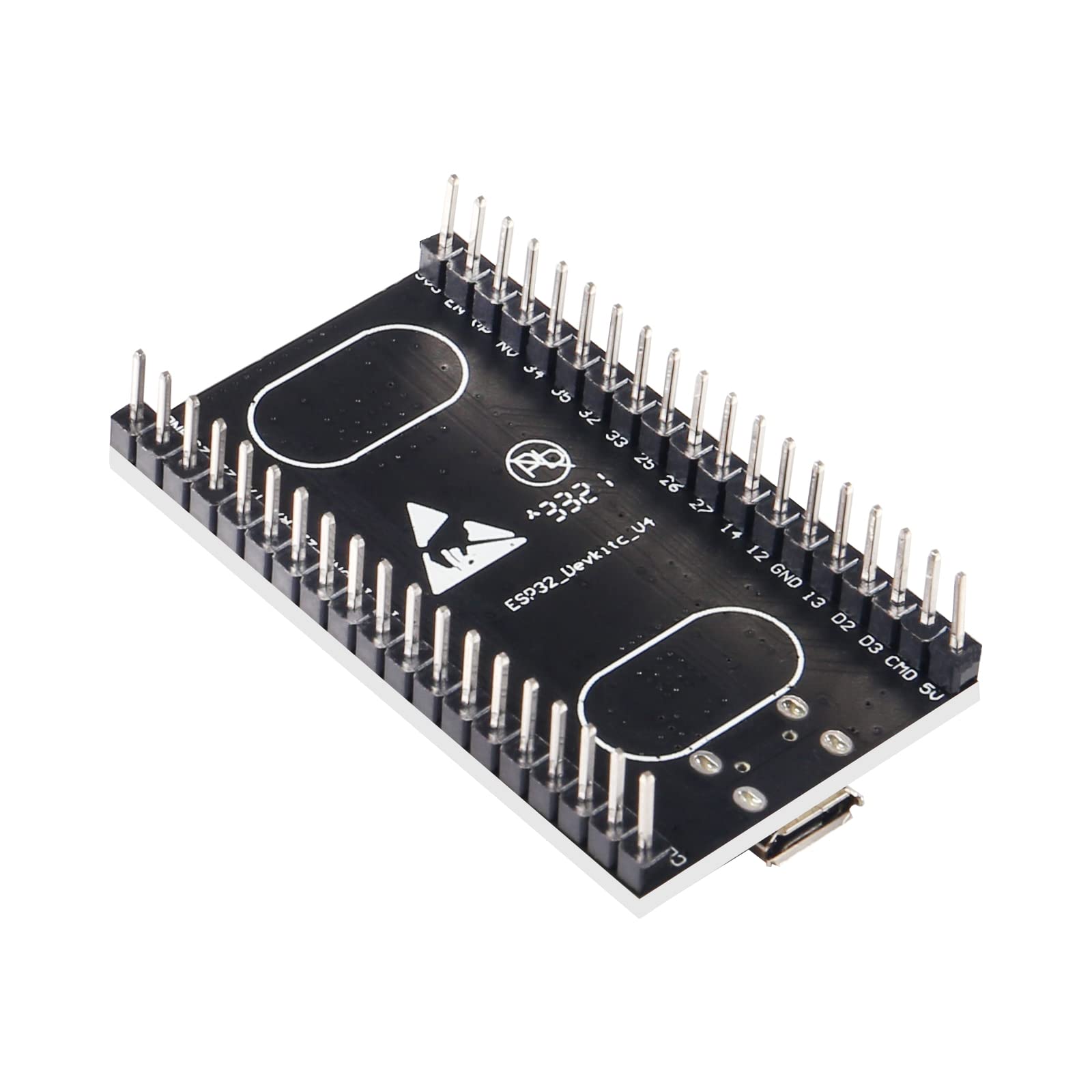 Alinan 4pcs ESP32-DevKitC Core Board ESP32 Development Board ESP32-WROOM-32U WiFi Bluetooth Development Board for Arduino IDE(ESP32-WROOM-32U)