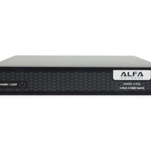 ALFA 5-Port Unmanaged 2.5G Switch, 5 x 2.5GBASE-T Ports, Loop Detection and Fanless Design(AGS05-2.5GL)