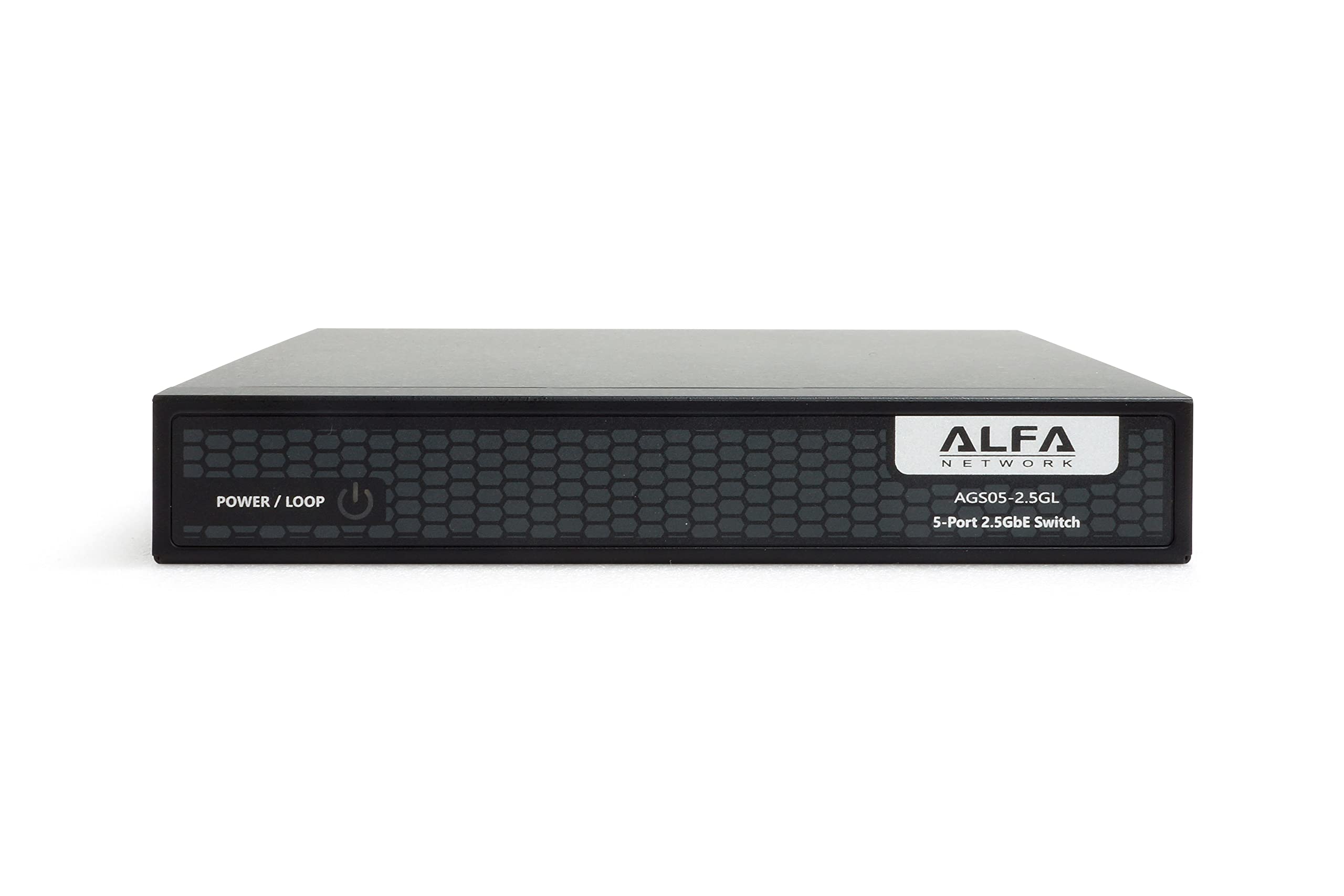 ALFA 5-Port Unmanaged 2.5G Switch, 5 x 2.5GBASE-T Ports, Loop Detection and Fanless Design(AGS05-2.5GL)