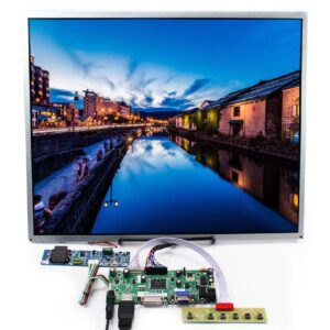 FanyiTek 19.0" G190ETN01 1280x1024 1000nit LCD Screen and HD-MI VGA DVI Audio LVDs Controller Board