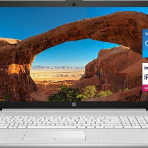 HP New 17 Laptop, 17.3" FHD IPS Display, 11th Gen Intel Core i5-1135G7 Processor, 16GB RAM, 1TB SSD+1TB HDD, Webcam, Bluetooth, Backlit Keyboard, Windows 10 Home, Natural Silver