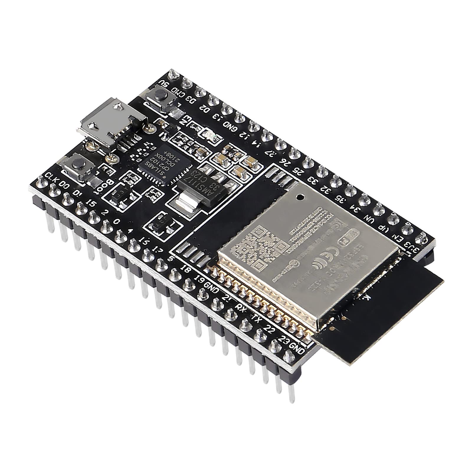 Alinan 4pcs ESP32-DevKitC Core Board ESP32 Development Board ESP32-WROOM-32D WiFi Bluetooth Development Board for Arduino IDE(ESP32-WROOM-32D)