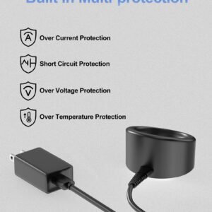 Charging Dock Compatible with MANSCAPED 3.0&2.0 as Replacement for Manscaped Charger Dock with AC Adapter 4.9FT Power Cord for The Lawn Mower 3.0/2.0 and The Weed Whacker Nose and Ear Hair Trimmer