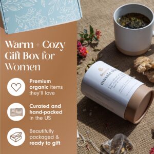 Unboxme Thank You Gift Basket For Women. Show Your Appreciation with the Warm + Cozy Care Spa Box. A Thoughtful Self Care Gift for Clients, Coworkers, Friends and Employees.