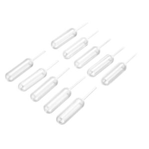 plastic pipettes squeeze dropper disposable 4ml, 100pcs dropper strawberry pipettes for chocolate, cupcakes, strawberries,ice cream, mini cakes