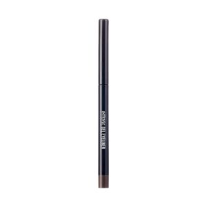 KISS New York Pro Intense Gel Eyeliner with Built-in Sharpener, Waterproof, Smudge-proof, Long Lasting Gel Eyeliner Pencil (Dark Brown)