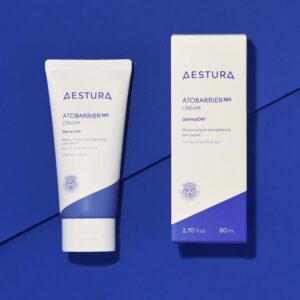 AESTURA ATOBARRIER365 Cream with Ceramide, Korean Moisturizer for Barrier Repair | 120-hour Lasting Hydration, Capsuled Ceramides for Dry & Sensitive Skin, Non-comedogenic tested, 2.70 fl.oz.(Renewed)