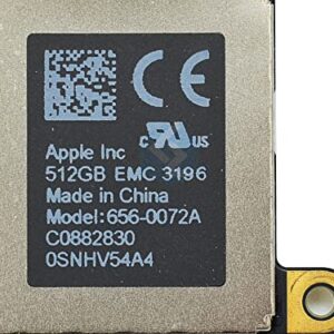 512GB SSD Solid State Hard Drive 656-0072A 656-0068A 656-0042B for Apple MacBook Pro 13" A1708 2016