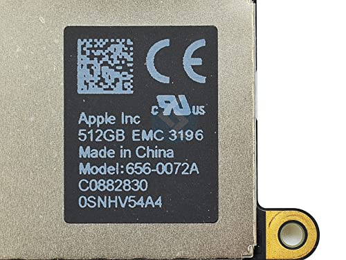 512GB SSD Solid State Hard Drive 656-0072A 656-0068A 656-0042B for Apple MacBook Pro 13" A1708 2016