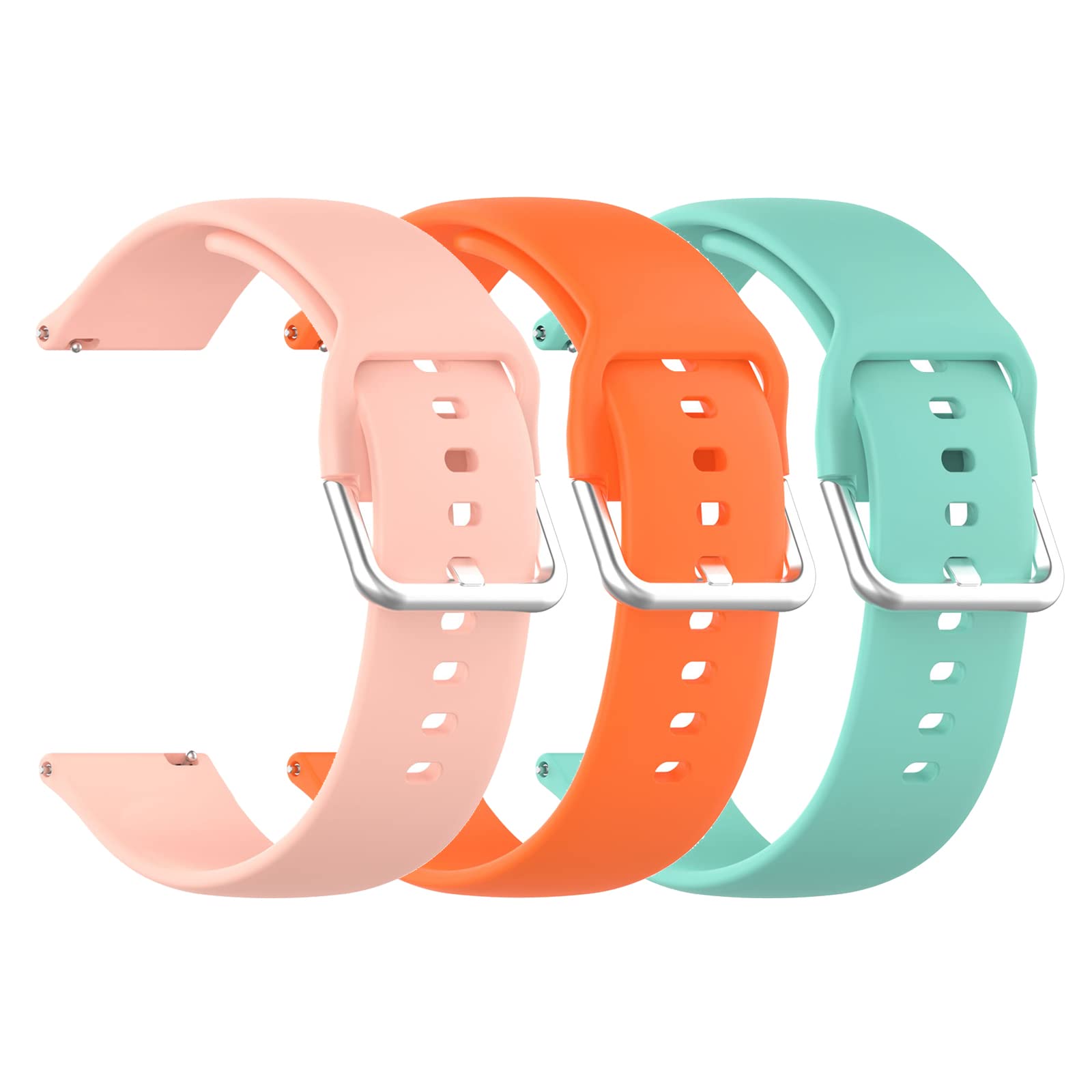 Watch Bands Compatible with Popglory P22 Smartwatch Wrist Straps Silicone Adjustable Strap Replacement Compatible for Popglory P22Donerton P22 P32 P36 Smartwatchitouch air 3 40mmFirYawee