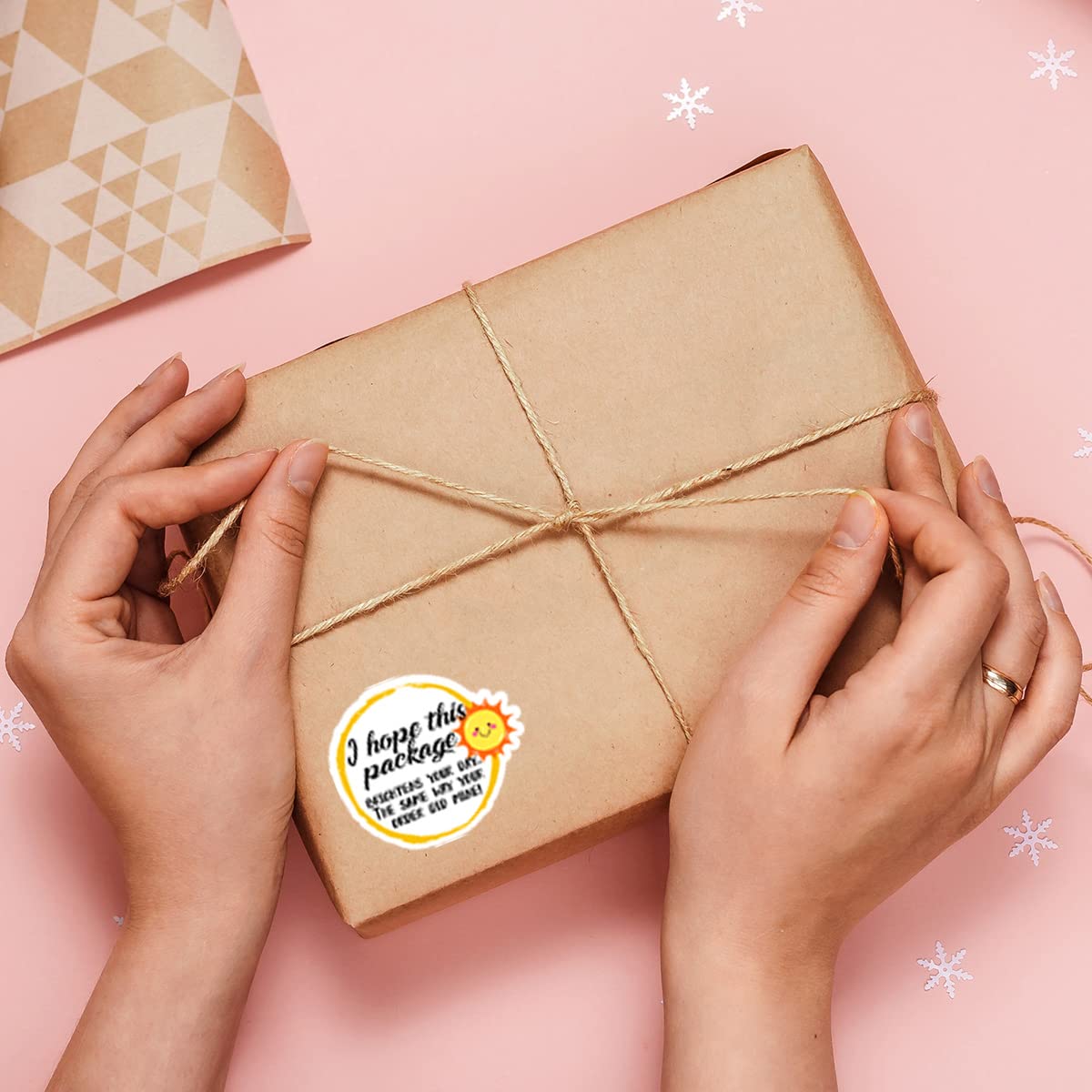 Cute Small Business Stickers,Funny I Hope This Package Brightens Your Day Business Stickers,Thank You Stickers,Packaging Stickers,Mail Envelopes Shipping Stickers for Small Business,500 PCS