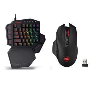 redragon k585 one-handed keyboard and m656 gainer wireless gaming mouse bundle