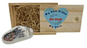 my best friend, my mum, my rock - solid metal you are my rock gift for mum