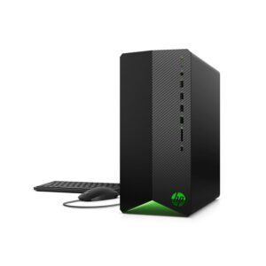 hp 2022 newest pavilion gaming desktop, intel core i5-10400f 6-core processor, nvidia geforce gtx 1650 graphics, 16gb ram, 512gb pcie nvme ssd, hdmi, dvi, usb type-c, wi-fi 5, windows 11 home, black