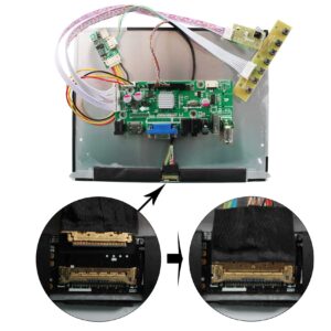 FanyiTek 9.7 inch LP097X02 1024x768 400nit LVDs IPS LCD Screen and HD-MI VGA USB Controller Board