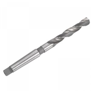 uxcell 16mm High-Speed Steel Twist Bit Extra Long Drill Bit with MT2 Morse Taper Shank, 215mm Overall Length