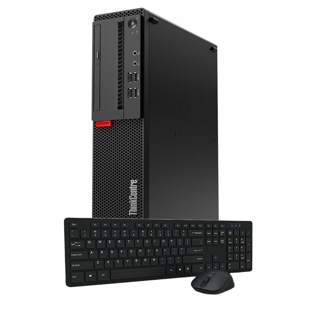 Lenovo Desktop ThinkCentre M710S SFF Computer PC, Intel i7-7700 up to 4.2GHz, 16GB RAM, 512GB NVMe SSD, 2TB Hard Drive, DVDRW, Windows 10 Pro (Renewed)