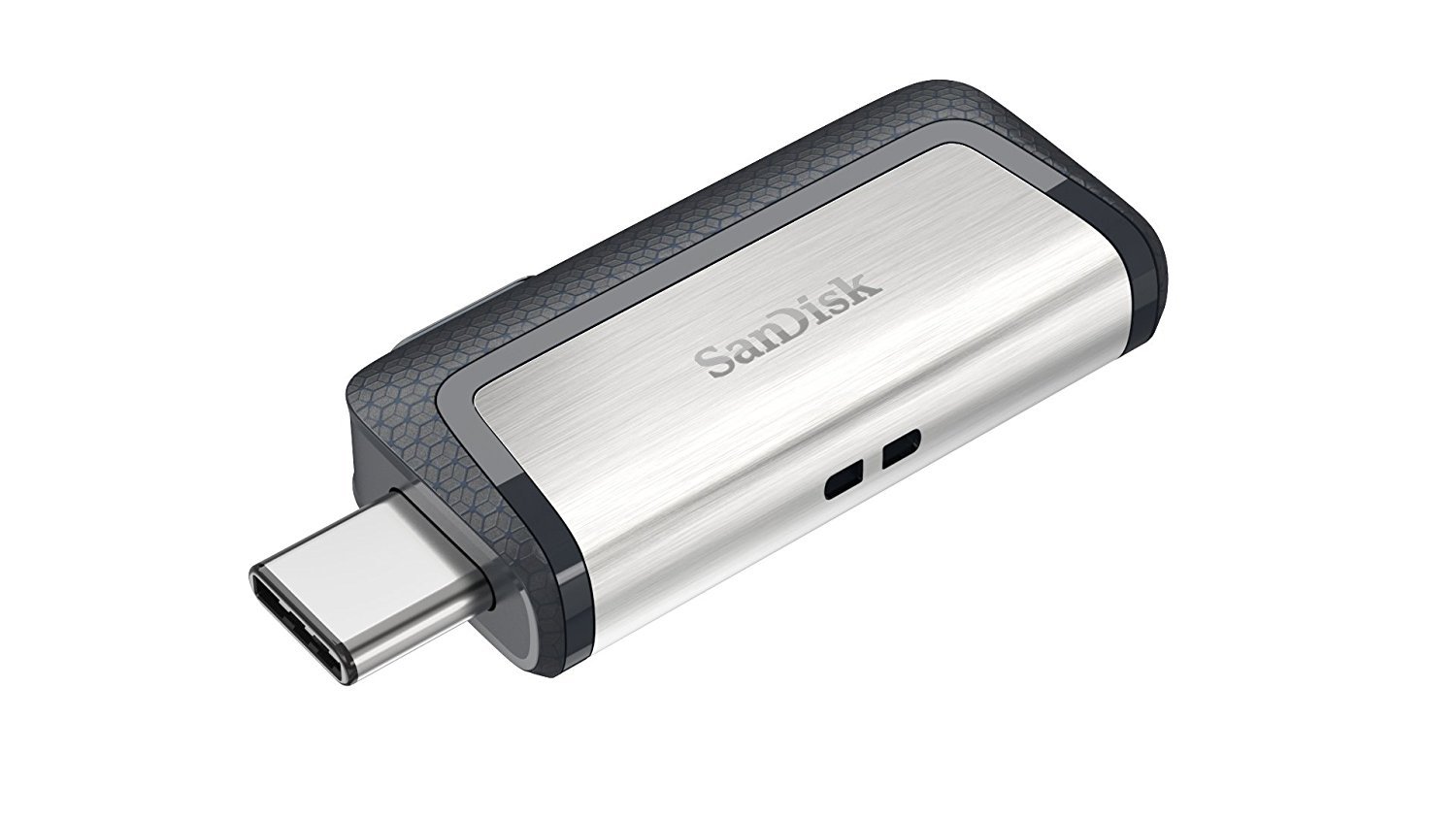 SanDisk Ultra 64GB Dual Drive USB Type-C (Four Pack Bundle) Works with Smartphones, Tablets, and Computers (SDDDC2-064G-G46) Bundle with (1) Everything But Stromboli 4 Port USB 3.0 Hub