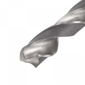 uxcell 16mm High-Speed Steel Twist Bit Extra Long Drill Bit with MT2 Morse Taper Shank, 215mm Overall Length