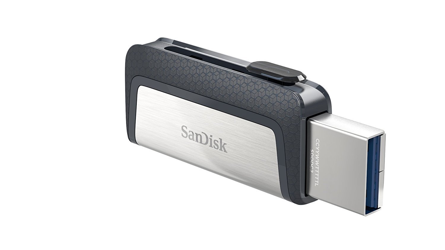 SanDisk Ultra 64GB Dual Drive USB Type-C (Four Pack Bundle) Works with Smartphones, Tablets, and Computers (SDDDC2-064G-G46) Bundle with (1) Everything But Stromboli 4 Port USB 3.0 Hub