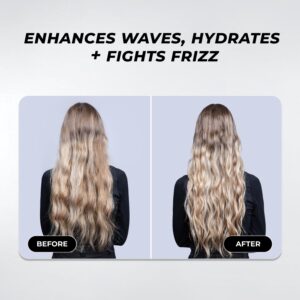 XMONDO Hair Wavetech Wave Shampoo | Vegan Formula with Sunflower Seed & Grape Seed Oil to Boost Hydration, Tame Frizz, and Enhance Your Wavy Hair, 8 Fl Oz 1-Pack