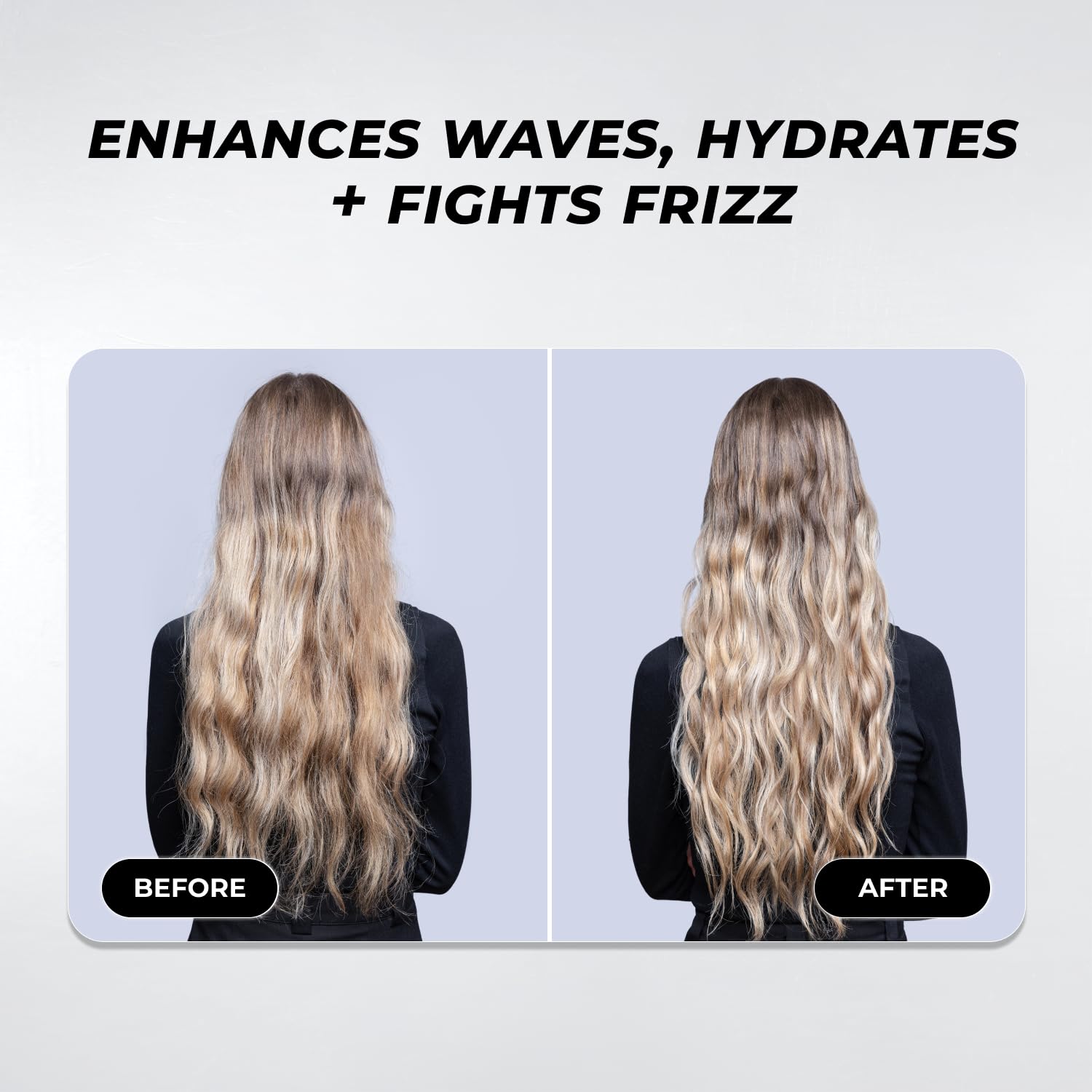 XMONDO Hair Wavetech Wave Shampoo | Vegan Formula with Sunflower Seed & Grape Seed Oil to Boost Hydration, Tame Frizz, and Enhance Your Wavy Hair, 8 Fl Oz 1-Pack