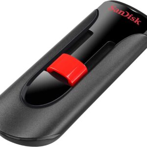 SanDisk Cruzer Glide 128GB Flash Drive (4 Pack) USB 2.0 Port Jump Drive Pen Drive (SDCZ60-128G-B35) Bundle with (1) Everything But Stromboli 4 Port USB 3.0 Hub