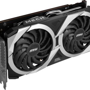 MSI Gaming Radeon RX 6750 XT 192-bit 12GB GDDR6 DP/HDMI Dual Torx 3.0 Fans FreeSync DirectX 12 VR Ready OC Graphics Card (RX 6750 XT MECH 2X 12G OC)