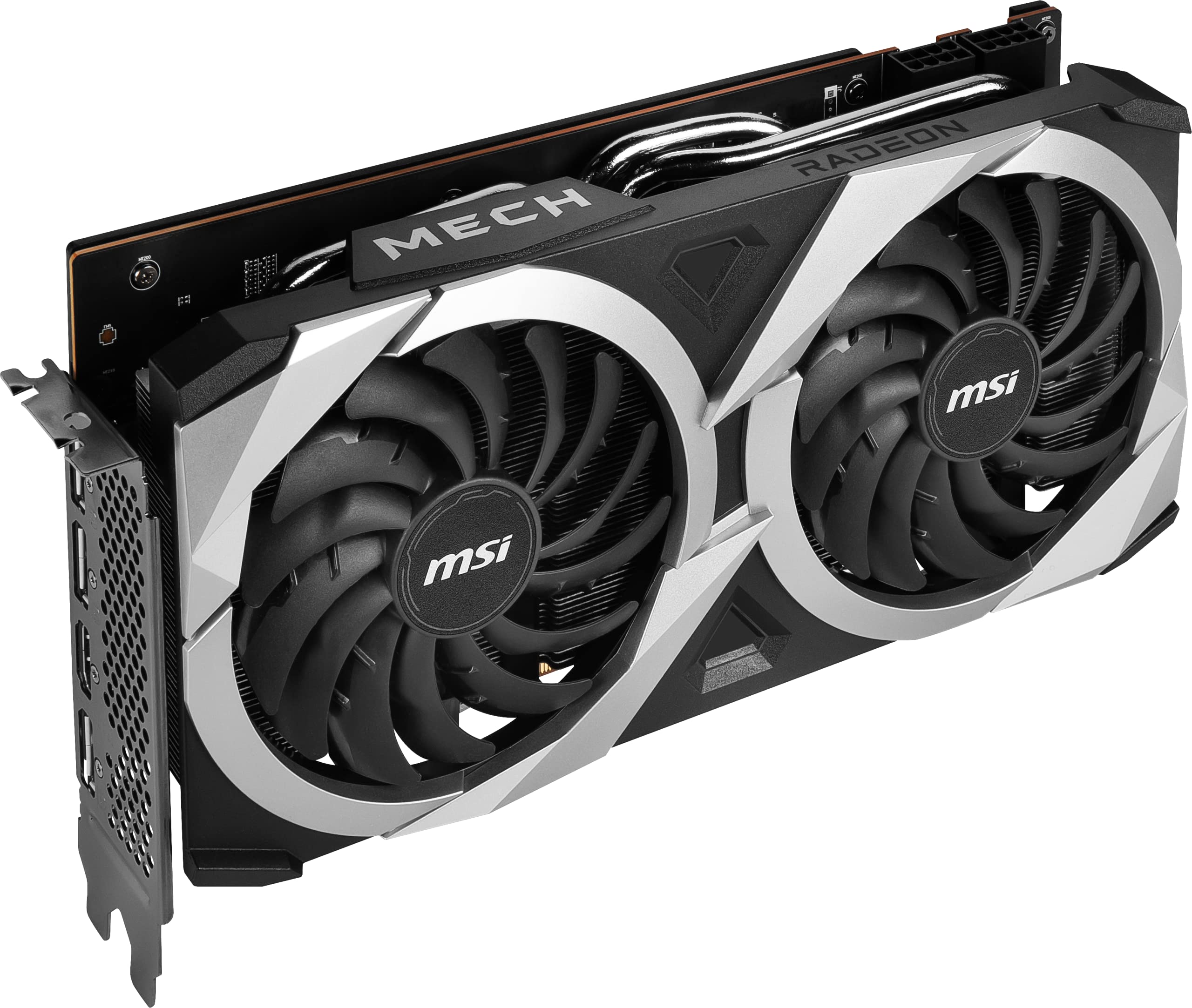 MSI Gaming Radeon RX 6750 XT 192-bit 12GB GDDR6 DP/HDMI Dual Torx 3.0 Fans FreeSync DirectX 12 VR Ready OC Graphics Card (RX 6750 XT MECH 2X 12G OC)