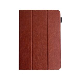 JZCreater 10 Inch Tablet Case, Universal 10 10.1 Inch Android Tablet Cover, Multi-Angle Viewing Stand Case for 9.5-10.5 Inch Tablet, Brown