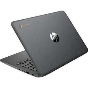 HP 2022 Newest 11 Chromebook, Intel Celeron N3350, 4 GB RAM, 32 GB eMMC, 11.6-inch HD Display, Chrome OS, HD Graphics 500, 802.11ac, Bluetooth, Long Battery Life, Ash Gray W/Silmarils Accessories