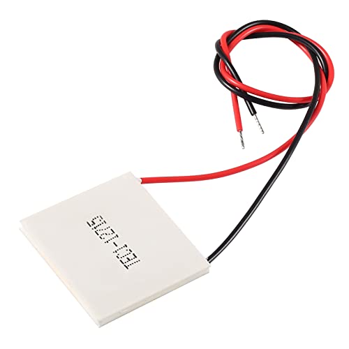 5Pcs TEC1-12715 Heatsink 108W 12V-15.4V Thermoelectric Cooler 40mmX40mm Cooling Peltier Plate Module for Semiconductor Thermoelectric Heatsink Generation