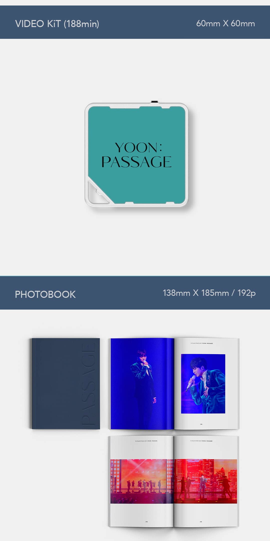 [KIHNO KIT] KANG SEUNG YOON WINNER - YG PALM STAGE 2021 [YOON : PASSAGE] KiT VIDEO