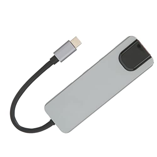 USB Splitter , 87W PD Fast Charge USB C Adapter USB 3.0 2.0 5 in 1 High Speed for PC for Laptop for Tablet